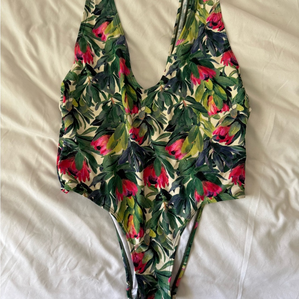 Floral One Piece Swimsuit